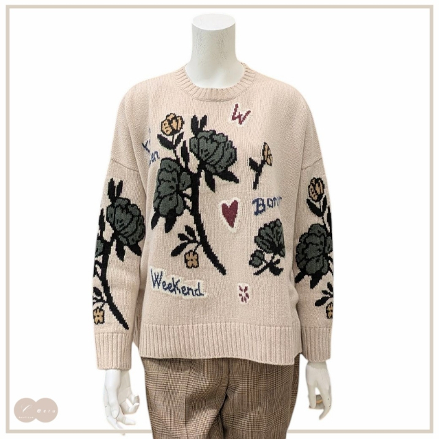 [ WEEKEND MaxMara ]　ピュアウールセーター