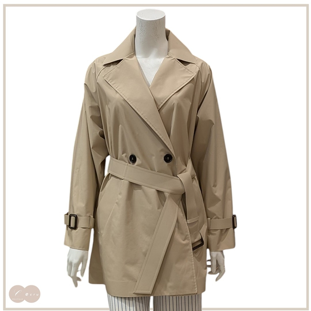 [ WEEKEND MaxMara ]　リバーシブル ショートコート